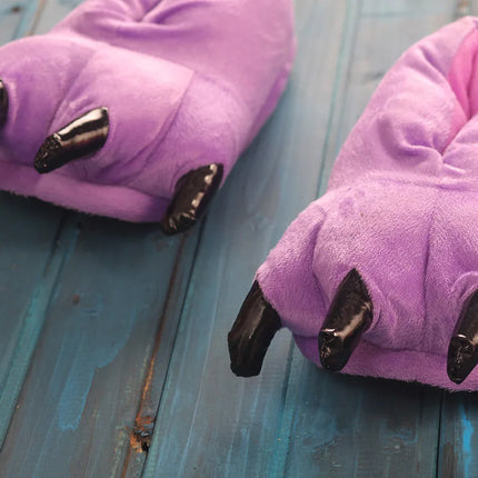 Cartoon Slippers Stitch Animal Claw Kigurumi Onesies Pajamas Shoes Kids Adult Kawaii Funny Paws Casual Cosplay Prop Party Wear