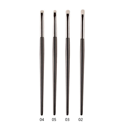 1pc White Pony Hair Eyeshadow Makeup brushes Small Smudge Precision Crease Detail Bevel Eye Shadow Make up brush Liner Lip