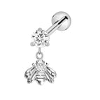Pin-J-Silver / 20G 0.8x5mm