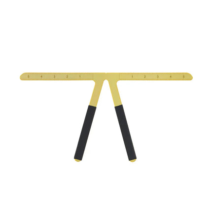 Metal Ruler Mesurement for Permanent Makeup Microblading Tattoo Triangulate Balance Eyebrow Rule Thrush tool Permanent Makeup