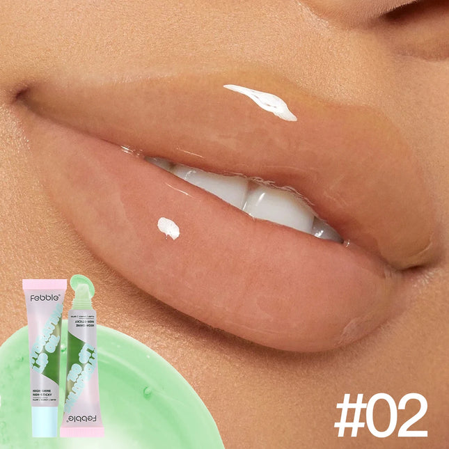 Febble 3-Color Hydrating Lip Oil Moisturizing Plump Lip Balm Fade Lip Lines Lip Mask For Autumn And Winter Lip Care