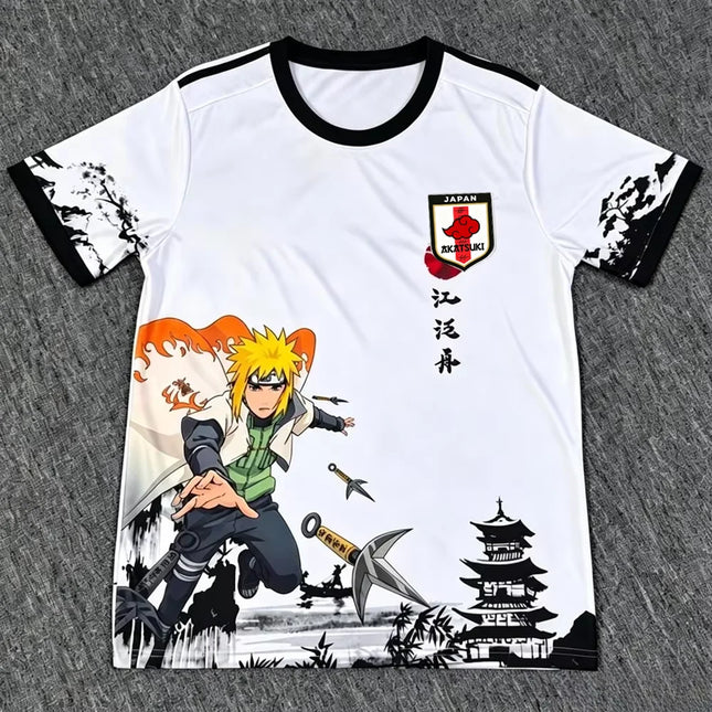 2026 New Anime Naruto Uchiha Itachi Jersey Manga Style Men's and Women's Summer Casual 3D Printed T-Shirt