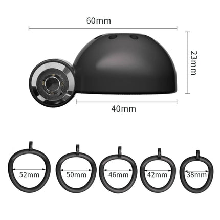 ABS Male Chastity Cage with Urethral Sounds Anti Pinch Hidden Lock Invisible Kit for Adult Men Fetish Play Cock Cage BDSM Device