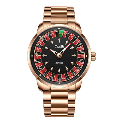 Mark Fairwhale Casual Leather Strap relógios masculino Quartz Fashion WristWatch Waterproof Fashion Watches for man reloj hombre