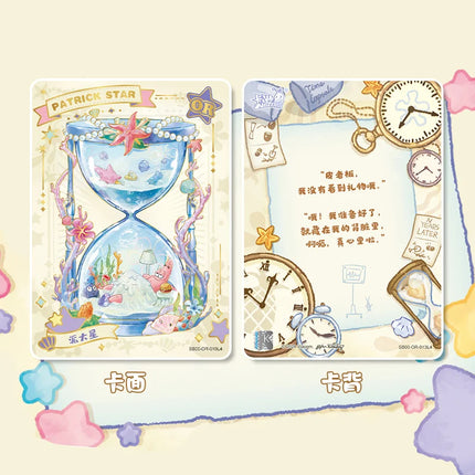 KAYOU Genuine SquarePants Card Tedianbao Patrick Star Squidward Tentacles Animation Game Collection Card Peripheral Toy Gift