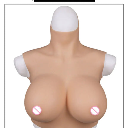 Dokier Silicone Breast Forms Fake Artificial Huge Boobs for Mastectomy Crossdresser Transvestite Sissy Drag Queen Cosplay Chest - TOYS-SUCE