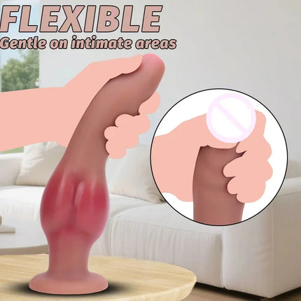 Anal plug dildo leather bag style dildo size can be selected vaginal anal universal masturbator prostate massager Sex toy 18+