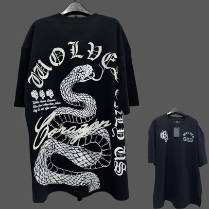 JAPAN BUSHIDO Anime Printed Men T-shirt City Fitness Training Sportswear Loose Casual Crewneck Men's T Shirts Couples Cotton Tee
