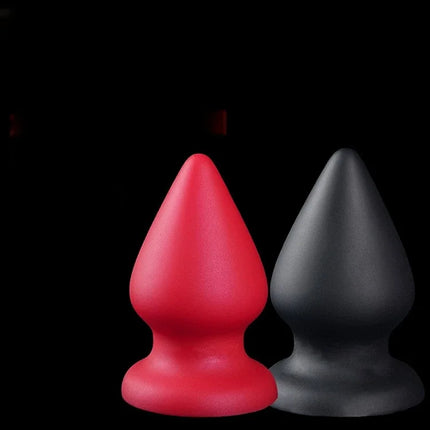 S-XXXL Huge Anal Plug Liquid Silicone Soft Conical Butt Plug Big Anal Dildos for Women Men G-spot /prostate Massage 18+ Sex Toys