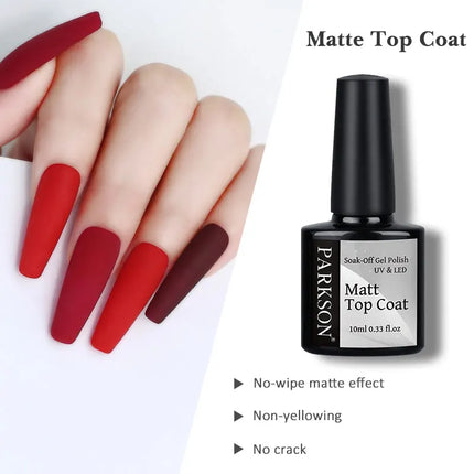 Parkson 12ML Nail Gel Polish HEMA TPO FREE Full Coverage 279 Color Gel Pigment Professional Nail Art Long Lasting Gel Varnish