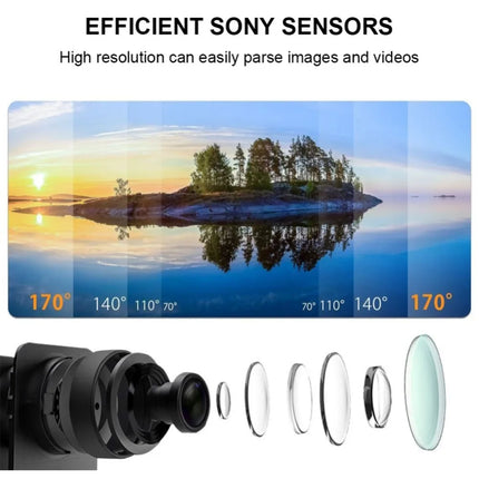 Ultra HD 4K Action Camera 30fps/170D Underwater Helmet Waterproof 2.0-inch Screen WiFi Remote Control Sports go Video Camera Pro