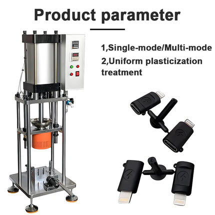 Laboratory-Use Injection Molding Machine 20-40g Pneumatic Injection Molding Processing Centre For USB data cable power cord toy