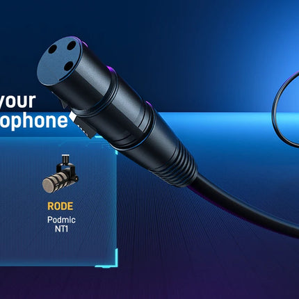 MAONO G1 NEO interfaz de audio Audio Mixer g1,Custom Sound Effects,XLR Audio Interface,for Gaming Voice,Podcast