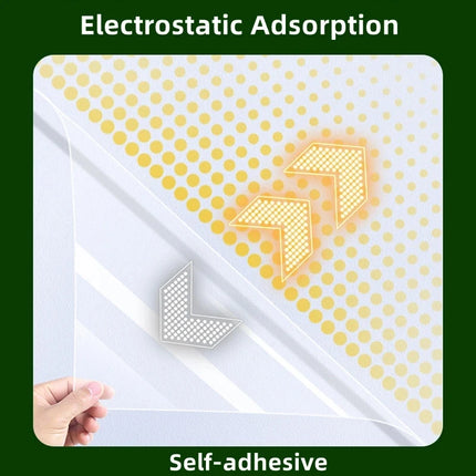 Wall Protective Film Scratch-resistant Anti-dirty Does Not Hurt The Wall Home Transparent Electrostatic Wall Protection Sticker