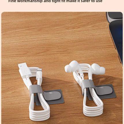Reusable Cable-Ties Velcro-Ties 1/2/5m Self-Adhesive Power-Cord Holder Adjustable Cord-Storage Desktop-Organiser Manager Hardwar