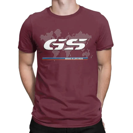 2024 Hot Sale Summer1250 GS Exclusive for BMW Fans Motorrad R1250GS T Shirt Men Hip Hop Streetwear T-shirt