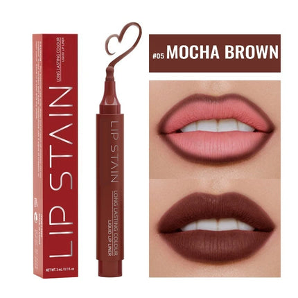 6 Colors Liquid Lip Liner Pencil Long Lasting Nude Lipstick Matte Lip Liner Stick Non-stick Cup Natural Lips Contour Pen Makeup