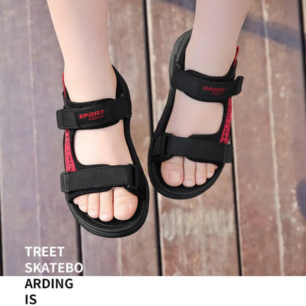 2026 Summer Kids Sandals Breathable Boys Sandals Soft Comfortable Children's Shoes Outdoor Beach Girls Lightweight Slippers