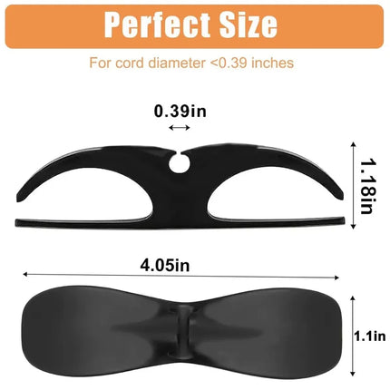 Cord Winder Organizer for Kitchen Appliance Cord Wrapper Cable Management Clip Holder for Air Fryer Coffee Machine Fixer