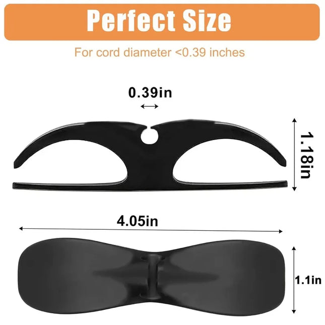 Cord Winder Organizer for Kitchen Appliance Cord Wrapper Cable Management Clip Holder for Air Fryer Coffee Machine Fixer
