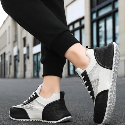 Brand protection 2026 new men's lightweight non-slip breathable wear-resistant running sports fashion versatile casual shoes