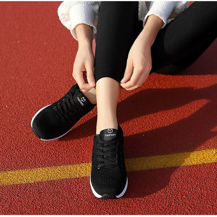 Women Sport Shoes Fashion Platform Sneakers Ladies Spring Summer Flats Running Shoes for Women Casual Shoes Mesh Jogging Tennis