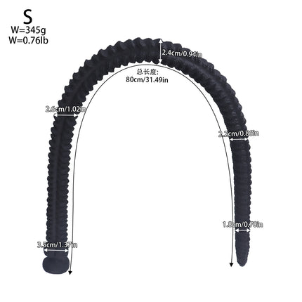 New 100cm Super Long Butt Plug Soft Thread Large Anal Whip In-Depth Anal Dildo Masturbator Anal Stimulator Sex Toy For Men Women