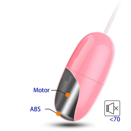 Mini Vibrator Electric Vibrating Jump Egg Remote control Waterproof Bullet Massage Sex Toy Women Adult Product