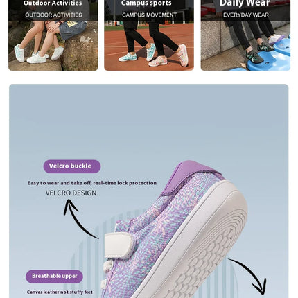 New Kid Wide Barefoot Shoes | Minimalist Sneakers for Boys/Girls | Zero-Drop Healthy Sole | Natural to Grow