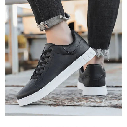 Casual Shoes Loafers British Leather Sneakers Flats Shoes Classic Men Leather Shoes Spring Summer New Trendy All-match Platform