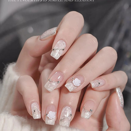 ZH 12ML 8-Color Pearl Shell Thread Nail Gel Polish Long Lasting White Pink Purple Salon Gel Nail Art DIY Solid Gel Polish