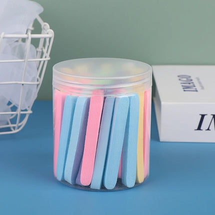 50pcs Compressed Face Wash Wash Face Sponge Clean Face Disposable Powder Puff Face Cleansing Cotton Pad Cleansing Beauty Strip
