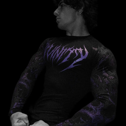 2026 New Dragon Awakening Pattern Gym Long Sleeve Top for Spring and Summer Running Swimming Weightlifting Fitness Clothes
