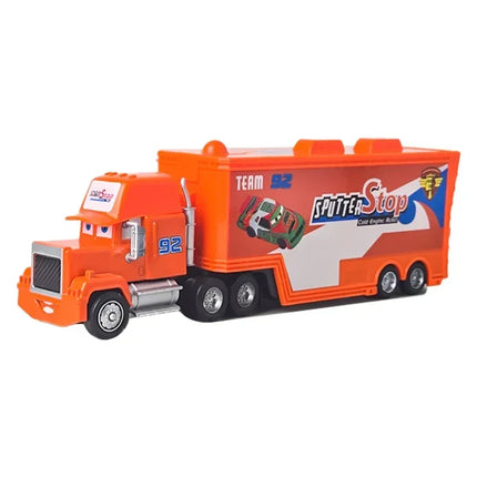 Lot lorry racing model Cars 2 3 Toy Car Lightning Mack Uncle Dinoco cruz ramirez Chick Hicks King Racer Collect Alloy Truck Gift