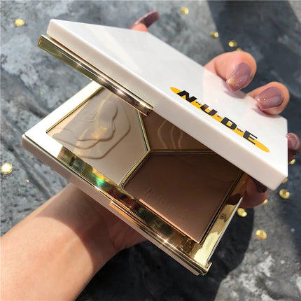 NEW 3D Bronzer Highlighter For Face Makeup Stick Cream Texture Contour iluminador Makeup Highlighter Bronzer Abiraterone acetate