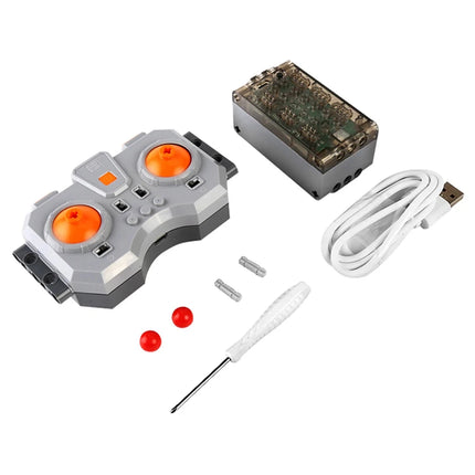 Mould King MOC Power Functions Technical Parts M L XL Servo Motor Electric Remote Control Battery Box Blocks Gift for Kids