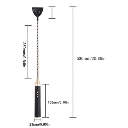 Paddle Electric Whip with Ergonomically Handle USB Rechargeable BDSM Bondage Fetish Electric Shock Sex Toys for Couples