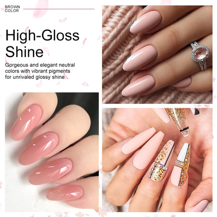 LIMEGIRL 8ML Nail Gel Polish Nail Supplies Vernis Semi Permanent Nail Art Manicure Soak Off LED UV Gel Nail Varnishes