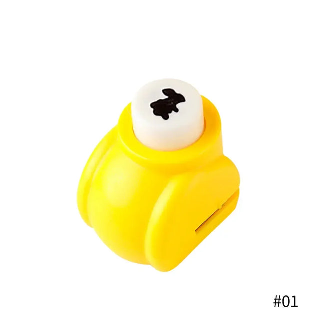 24 Puncher Shape Mini Scrapbook Punches Handmade Cutter Card Craft Hole Punch Scrapbook Paper Punch DIY Mini Puncher for Kids