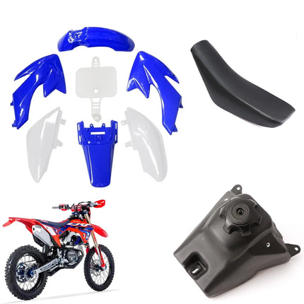 Various Colors Motorcycle Fairing Body Kit Plastic Fenders for XR50 CRF50 50/70/90/110/125CC Pit Dirt Bike