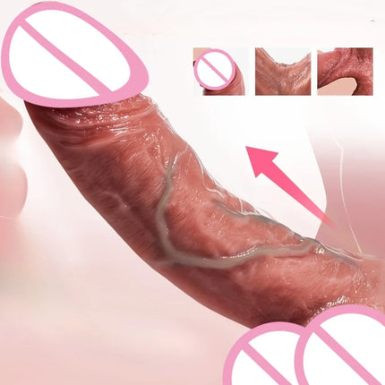 Super Realistic Dildo Waterproof Silicone Adult Sex Toys Vagina Anal Masturbator Soft Penis Dildo with Suction Cup Cock Massager