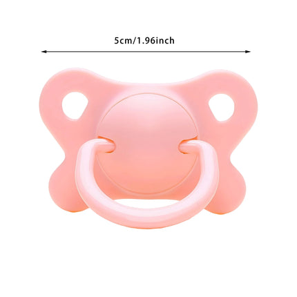 Adult Pacifier Silicone Adult Pacifier Soft Teething Toy Red Large Pacifier Safe Smooth Reusable Fun Adorable Practical
