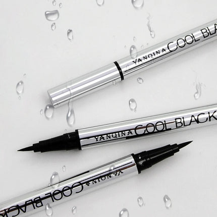 YANQINA Waterproof Makeup Eyeliner Black Liquid Eyeliner Pen Make Up Eye Liner Long-lasting Cosmetics Fast-dry Eyeliners Pencil