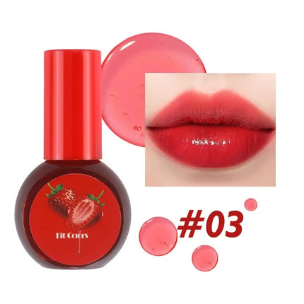 Cherry Juice Fruit Rouge Water 3in1 Cheek Color Eyeshadow Lip Tint Matte Long-lasting Rich Color Liquid Contouring Blush Liquid