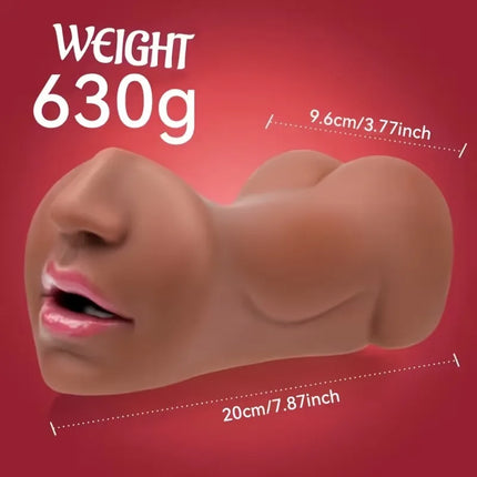 3 in 1 Realistic Vagina Handheld Masturbation Cup Anime Masturbator Tight Anal Pocket Pussy Sex Shop Soft Sexual Toys Ass Male