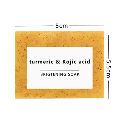 1PCS/2PCS/3PCS/5PCS Turmeric Soap Hand Made Face Soap Tender Skincare Beauty Body Cleaning Essential Oil Soap