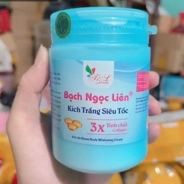 kem trang body bach lien Bach Lien Whitening Body Cream - Nourishing Moisturizer for Smooth Glowing Skin