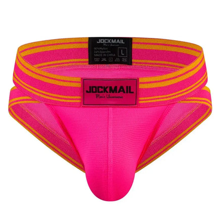 Jockmail Sexy Men Underpants Briefs  Breathable Innerwear Man Underwear Bikini Brief Cuecas Slips Men's Jockstrap Gay Panties