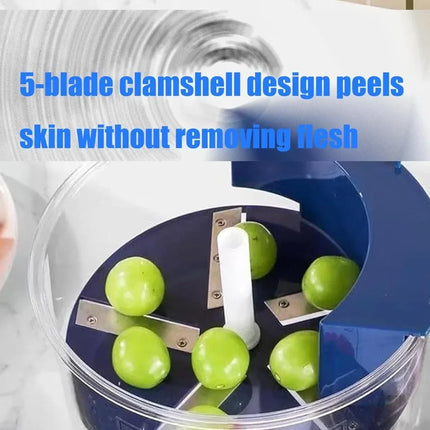 Rechargeable Automatic Fruit Peeler Electric Garlic & Grape Peeler Smart Mini Household Commercial Kitchen Gadget