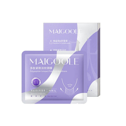 Peptide Firming Neck Mask Lifting And Firming Neck Skin Reduce Fine Lines Deeply Moisturize Makes Skin Glow Nourishing Neck Care